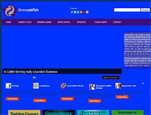 Tablet Screenshot of growcatfish.com